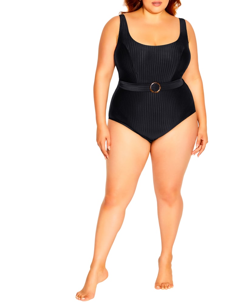 Plus size model wearing Zuma One Piece by City Chic | Dia&Co | dia_product_style_image_id:191308